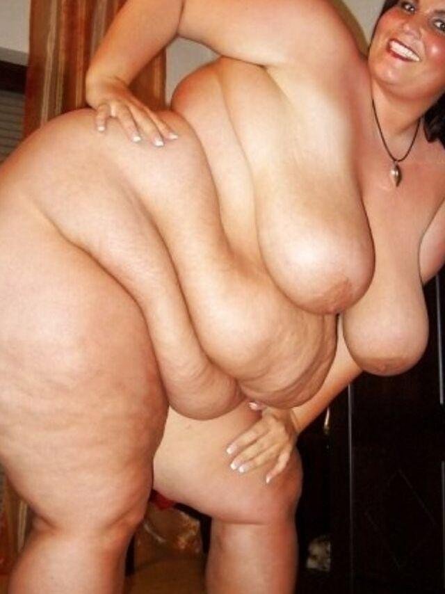 Жирная тетка