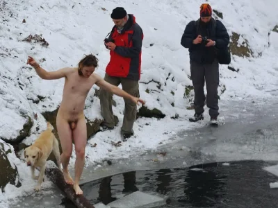 Моржевание женщины голые