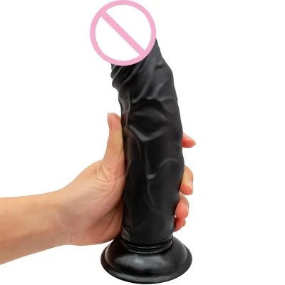 Черный фаллоимитатор