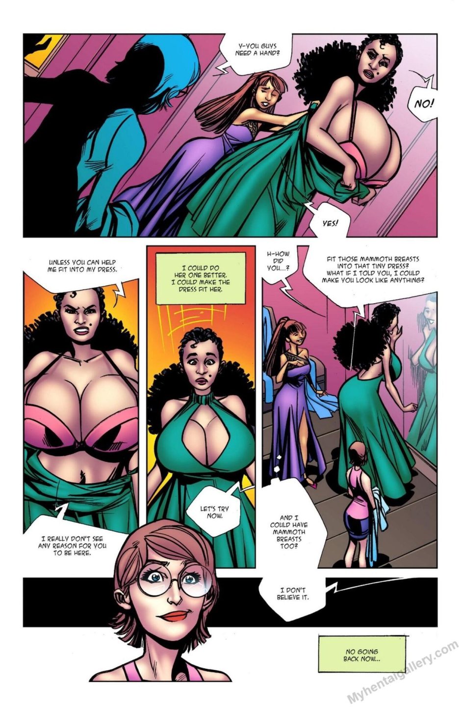 Комикс порно