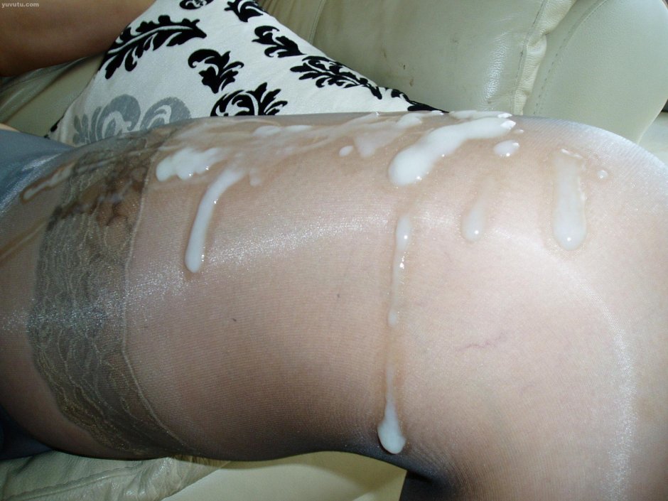 Сперма на колготках