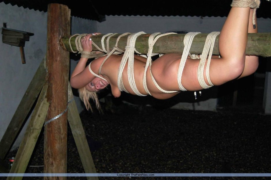 Связанная в лесу