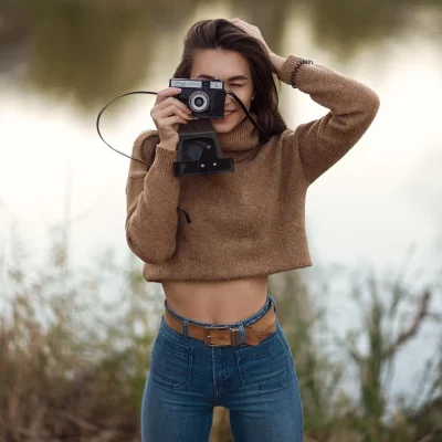 Фотограф девушка