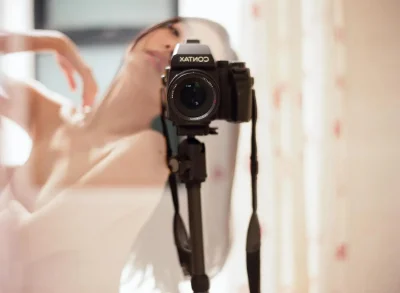 Фотограф девушка