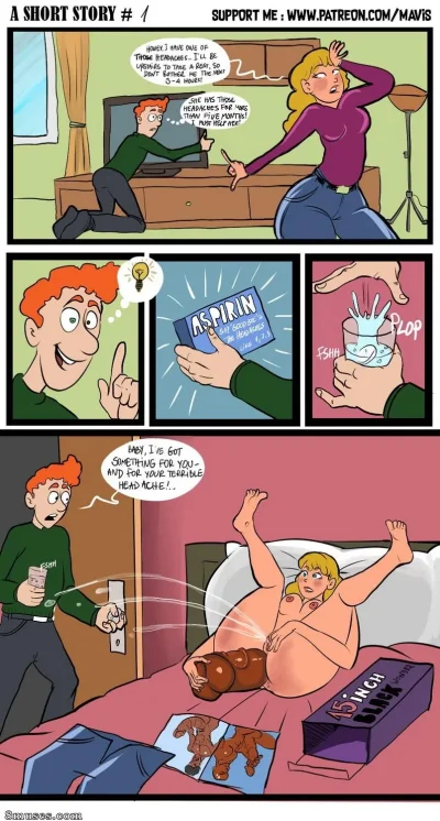 Порно комикс