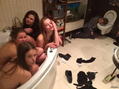 Вписка в ванной