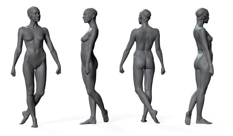 Женское тело референсы