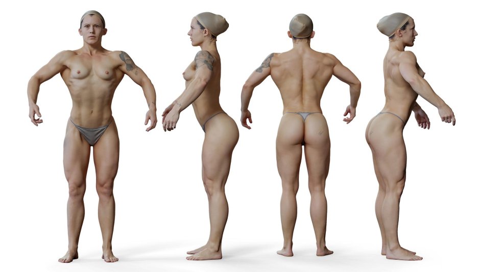 Женское тело референсы