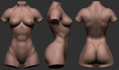 Моделирование женского тела