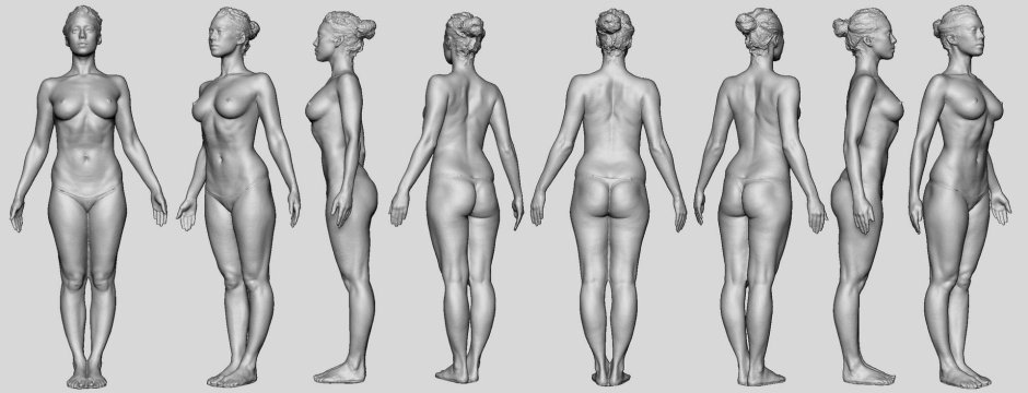 Моделирование женского тела