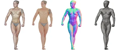 Мужская фигура референс