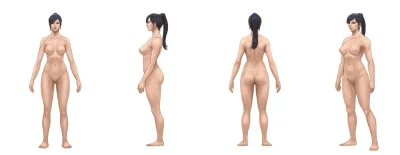 Голые персонажи