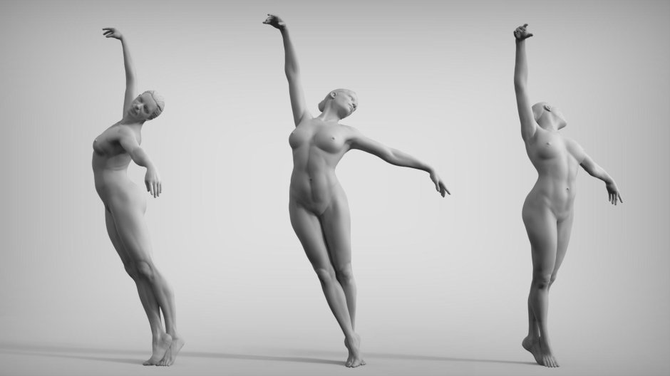 Скульптура балерины