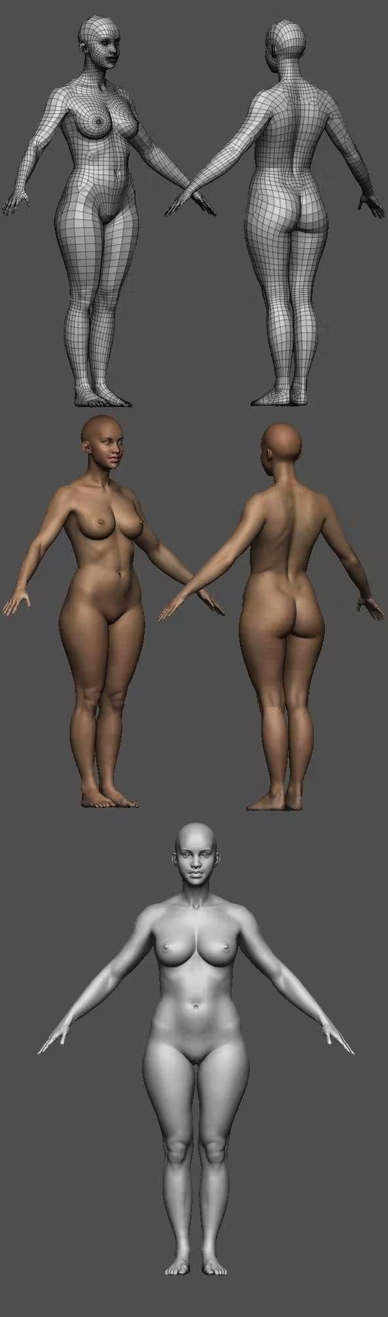 Zbrush фигура