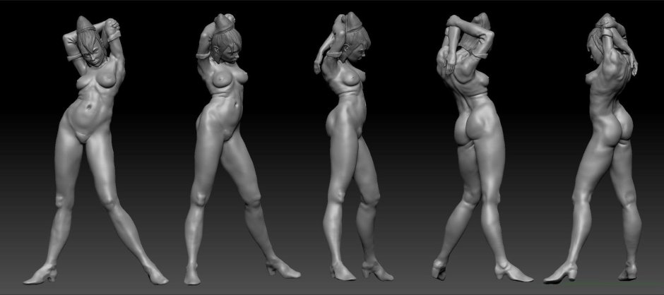 Д модели девушек