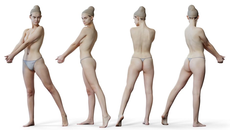 Референсы для художников позы