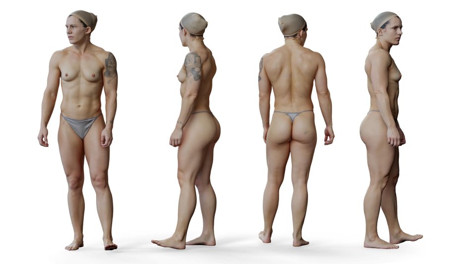 Референс мужского тела