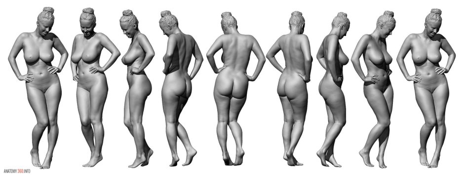 Моделирование голых женщин