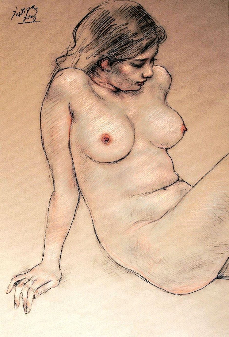 Зинаида серебрякова натурщица