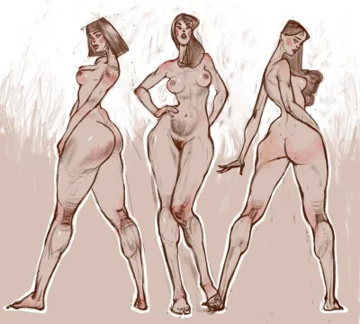 Тело набросок