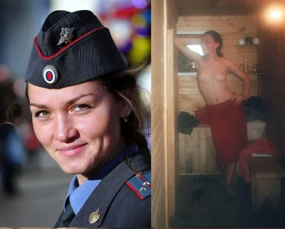 Голые сотрудницы полиции
