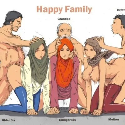 Порно комикс мусульманка