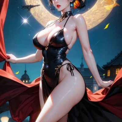 Арт красивая девушка