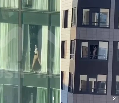 Подсмотрено в окнах небоскребов