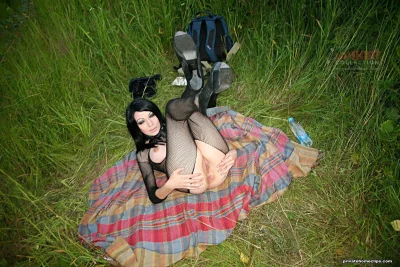 Девушка гот