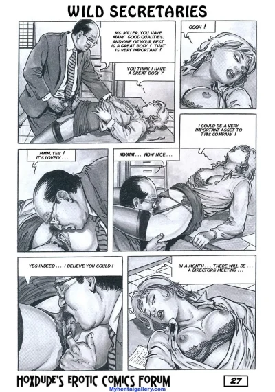 Хентай комикс секретарша