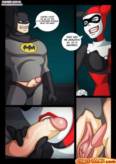 Харли квинн и бэтмен