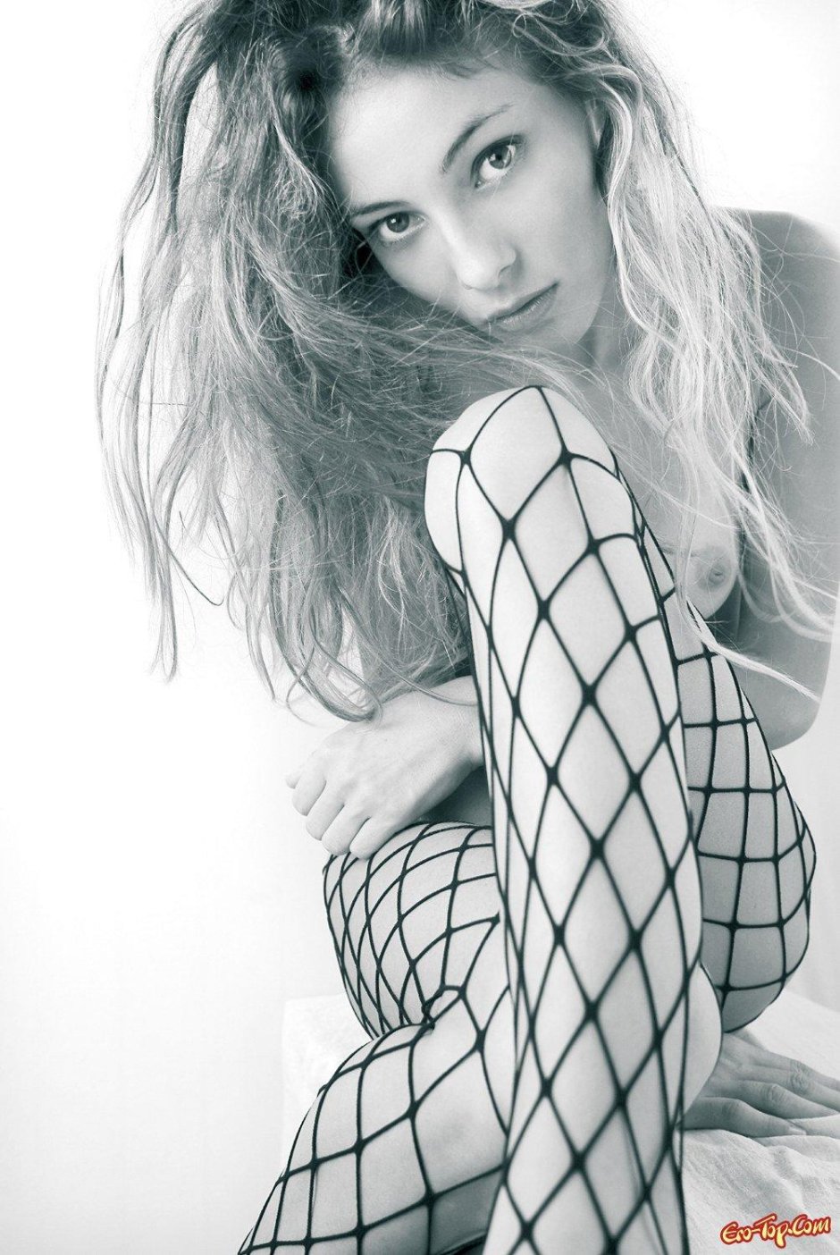 В колготках сетку