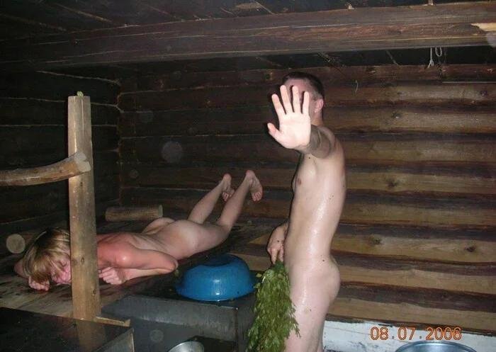 Голые русские парни в бане