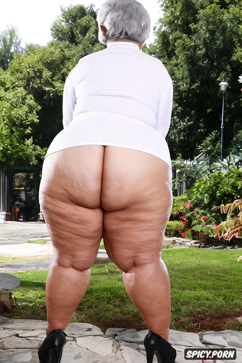 Голые целлюлитные женщины