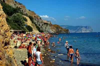 Яшмовый пляж мыс фиолент