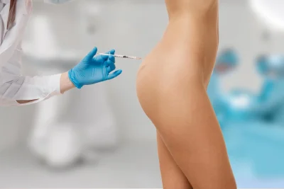 Медфетиш уколы в ягодицу