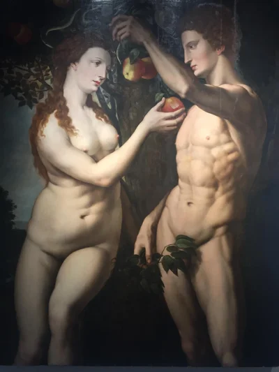 Ян госсарт адам и ева