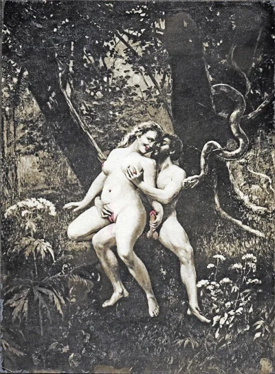 Картина нимфы