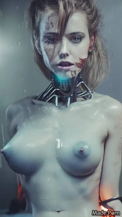 Девушка киборг арт эротика