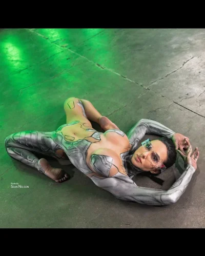 Киберпанк костюм