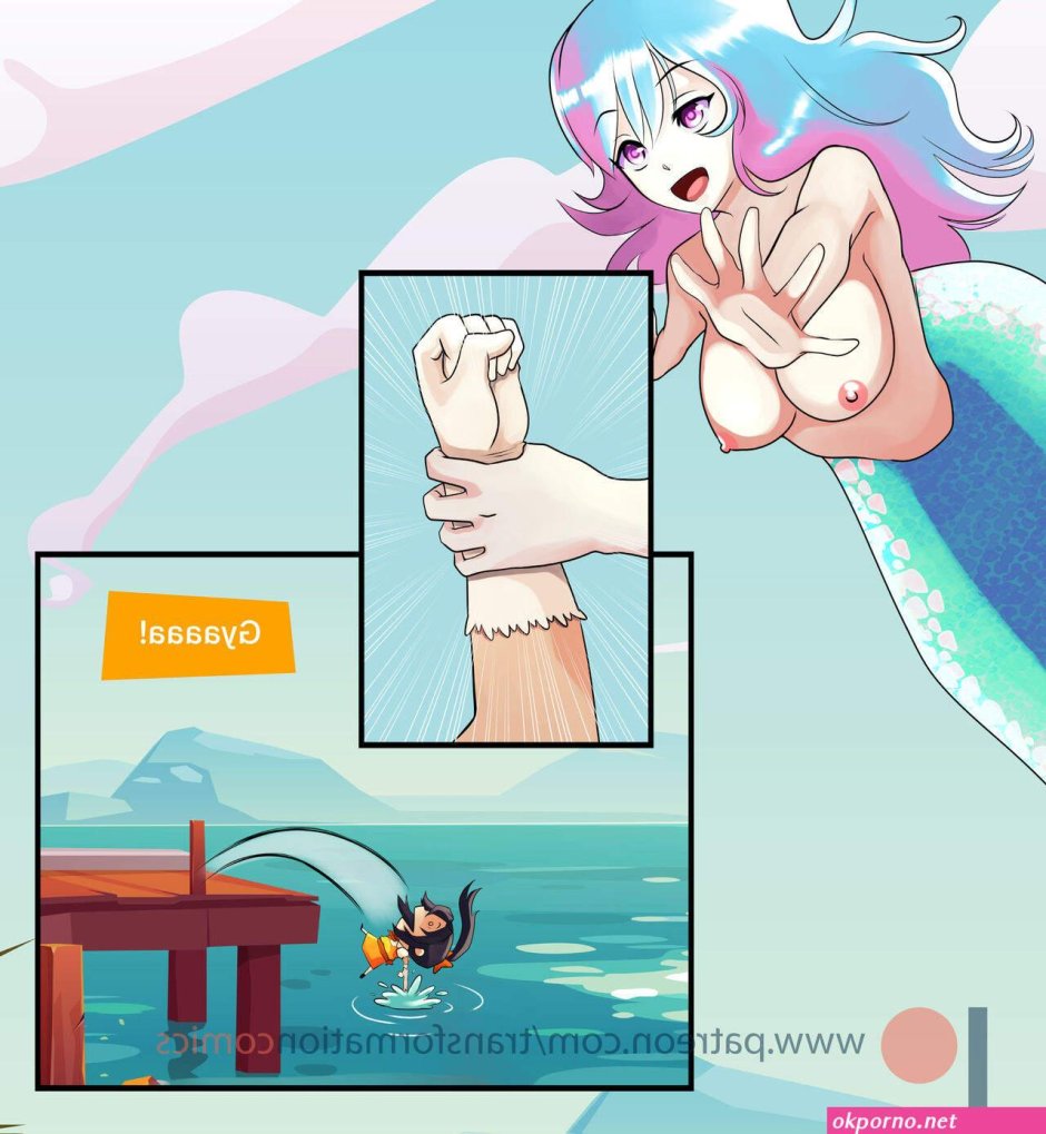 Аниме русалка