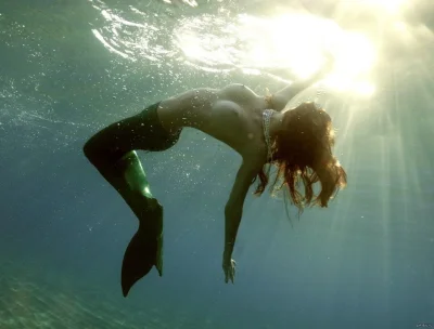 Настоящая русалка