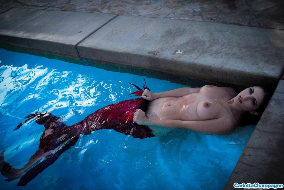 Русалка фотосессия