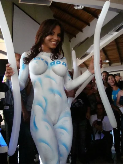 Бодиарт девушки