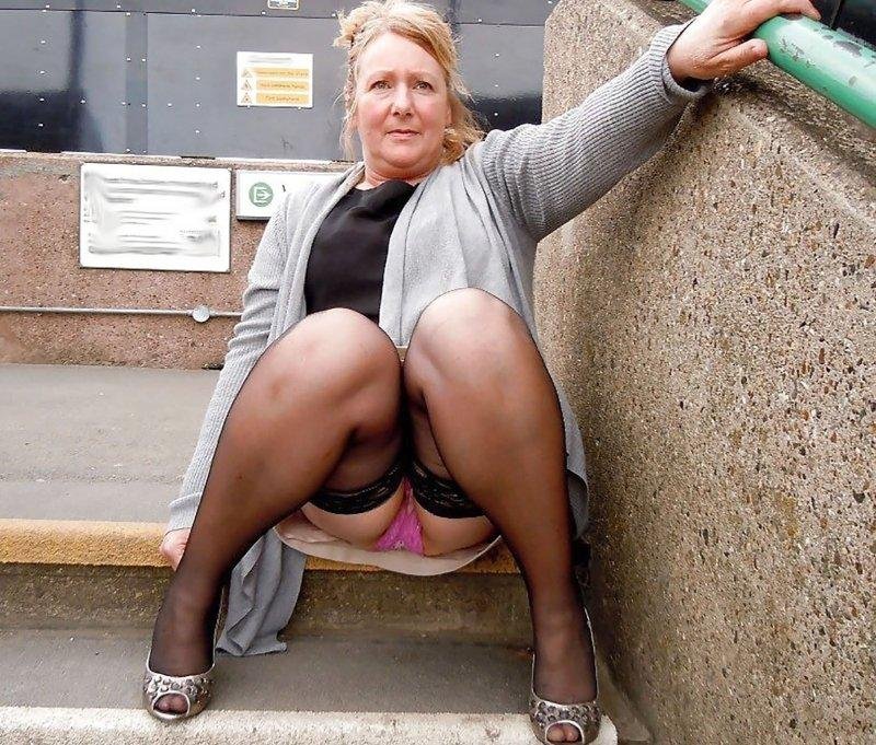 Под юбкой у полных женщин