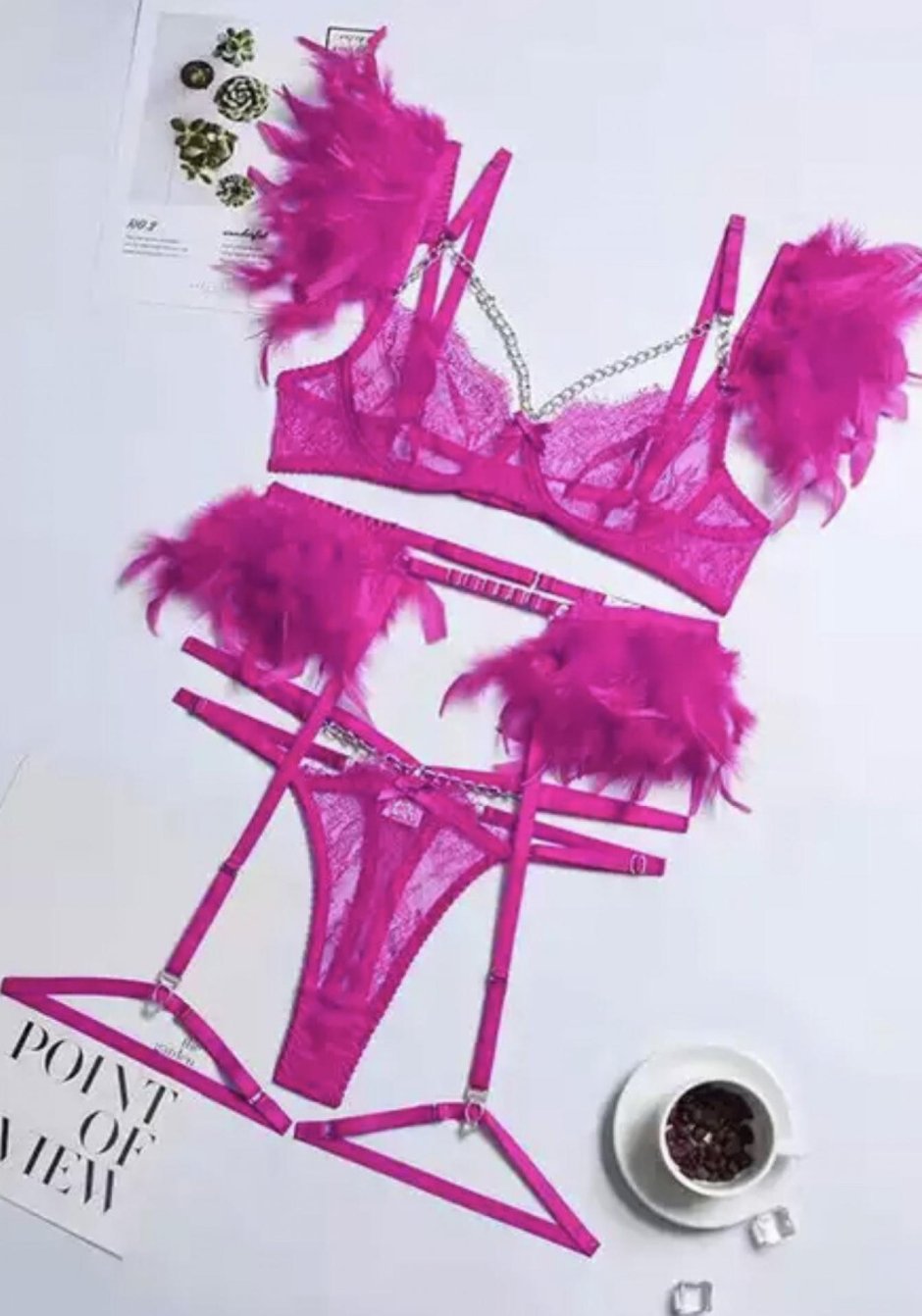 Комплект сексуального нижнего белья