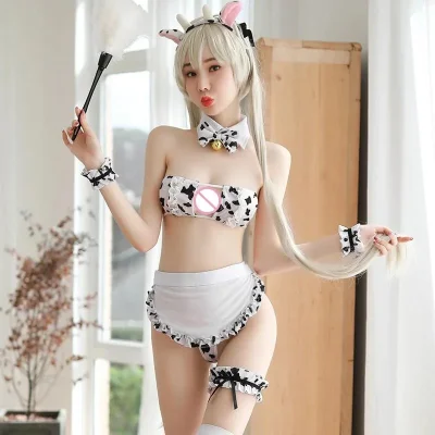 Эротический ролевой костюм корова