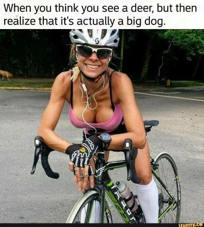 Девушка на шоссейном велосипеде