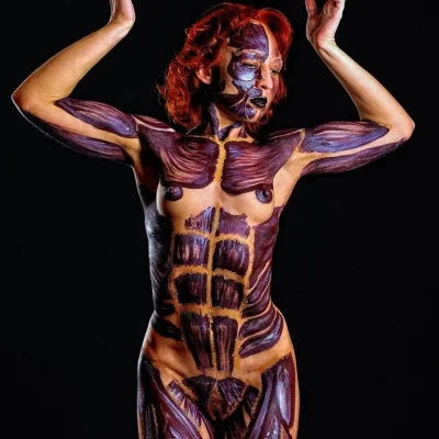 Бодиарт женщины