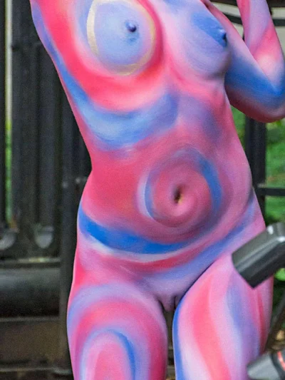 Нью йорк body paint